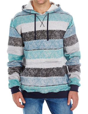 BU8603 Printed Striped Marl Pullover - Reklamnepredmety