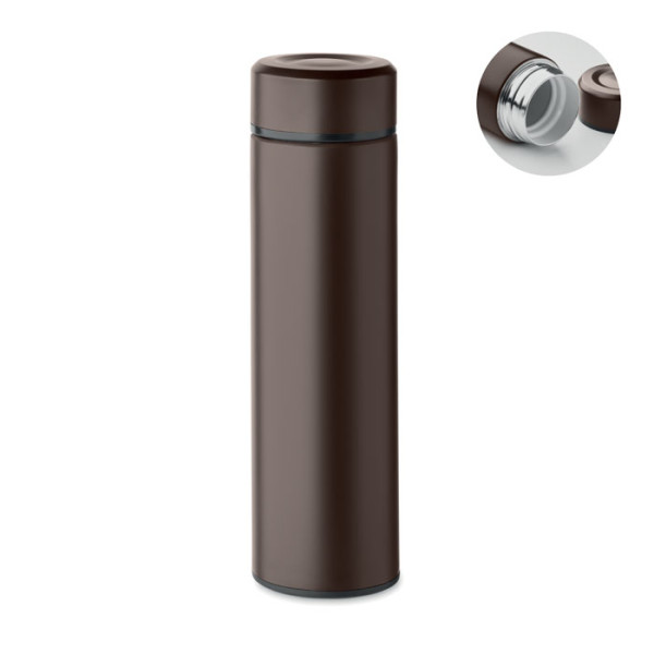 Double wall bottle in recycled stainless steel NUNAVUT