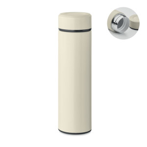 Double wall bottle in recycled stainless steel NUNAVUT - Reklamnepredmety