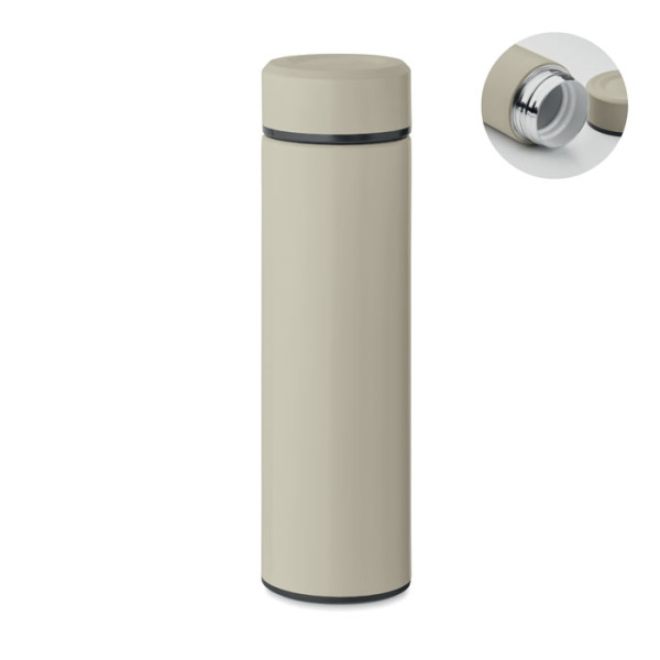 Double wall bottle in recycled stainless steel NUNAVUT