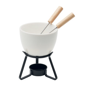 Small ceramic fondue set KASE - Reklamnepredmety