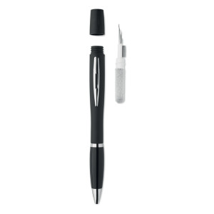 Pen with TWS cleaning set KLEEN SET - Reklamnepredmety