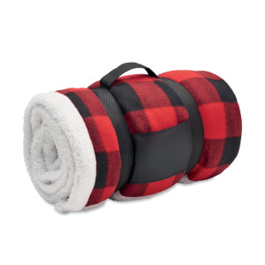 Checkered blanket SHERMATT - Reklamnepredmety