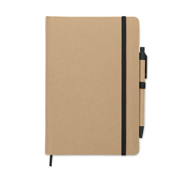 A5 notebook with ball pen CARATIL