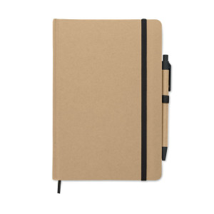 A5 notebook with ball pen CARATIL - Reklamnepredmety