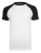 BY007 Raglan Contrast Tee - BY007_White_Black - variant Ls 1000035653