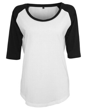 Ladies´ 3/4 Contrast Raglan Tee BY022 - Reklamnepredmety