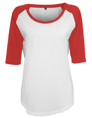 Ladies´ 3/4 Contrast Raglan Tee BY022 - Reklamnepredmety