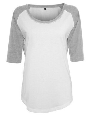 Ladies´ 3/4 Contrast Raglan Tee BY022 - Reklamnepredmety