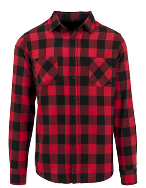 BY031 Checked Flannel Shirt - Reklamnepredmety