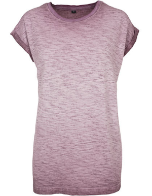 Ladies Spray Dye Extended Shoulder Tee BY056 - Reklamnepredmety