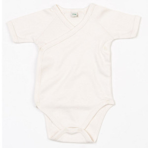 BZ05T Organic Baby Kimono Bodysuit - Reklamnepredmety