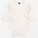 BZ30 Baby Organic Long Sleeve Bodysuit - BZ30-Organic-Natural - variant Ls 1000036536
