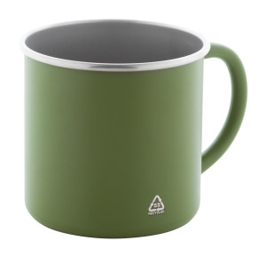 Hossa recycled stainless steel mug - Reklamnepredmety