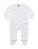 BZ35 Baby Organic Envelope Sleepsuit with Scratch Mitts - BZ35_White - variant Ls 1000036588