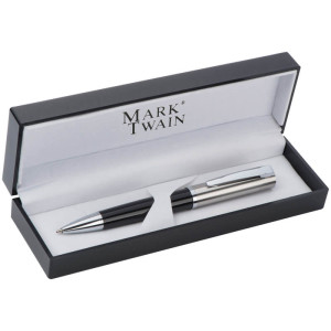 Mark Twain ball pen acrylic box - Reklamnepredmety