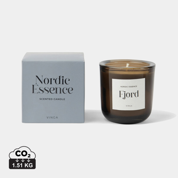 Large scented candle VINGA Nordic essence