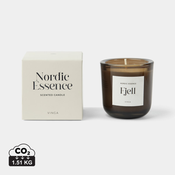 Large scented candle VINGA Nordic essence