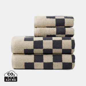 Set of 4 VINGA Elba towels from OCS organic cotton - Reklamnepredmety