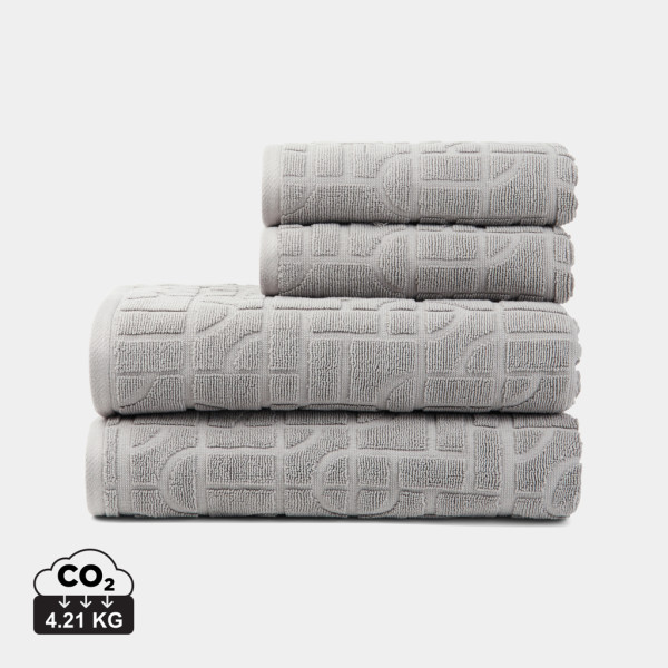 Set of 4 VINGA Verso towels from OCS organic cotton