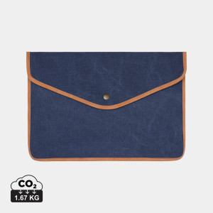 Cover for 16" VINGA Bosler laptop from GRS recycled canvas - Reklamnepredmety