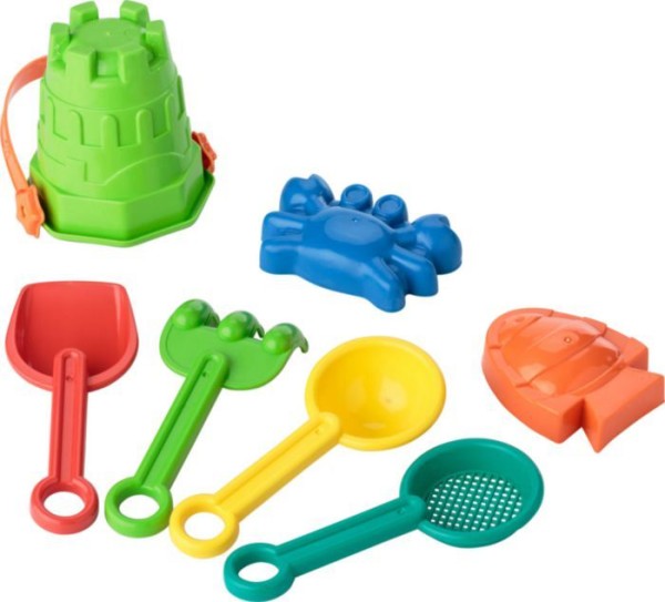 Plážové hračky na písek z recyklovaného plastu