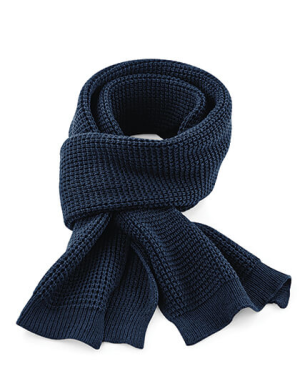 CB424 Classic Waffle Knit Scarf - Reklamnepredmety