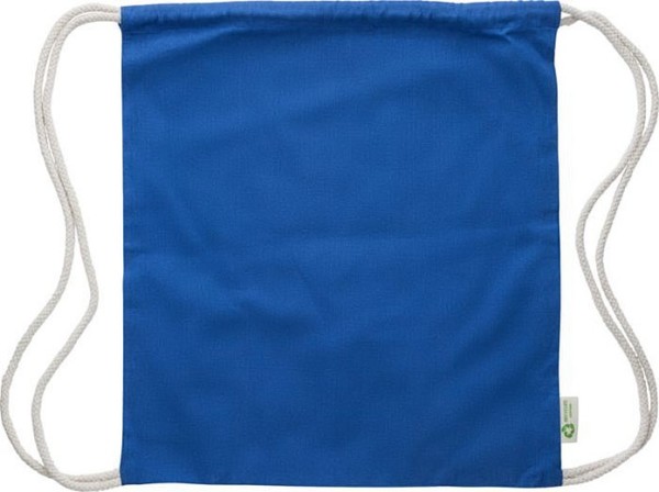 Drawstring cotton backpack