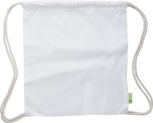 Drawstring cotton backpack - Reklamnepredmety
