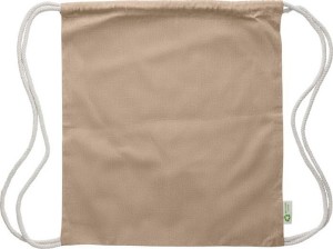 Drawstring cotton backpack - Reklamnepredmety