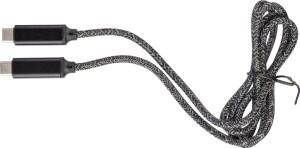 Nylon charging cable 65W - Reklamnepredmety