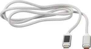 Nylon charging cable 100W - Reklamnepredmety