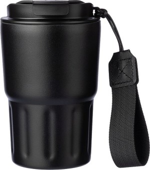 Stainless steel double walled mug Louisa - Reklamnepredmety