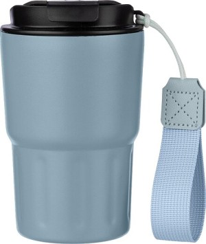 Stainless steel double walled mug Louisa - Reklamnepredmety