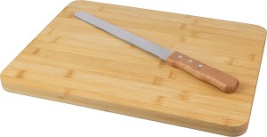 Bamboo bread cutting board Werner - Reklamnepredmety