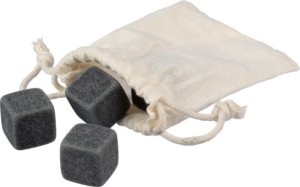 Stone ice cubes set Jens - Reklamnepredmety