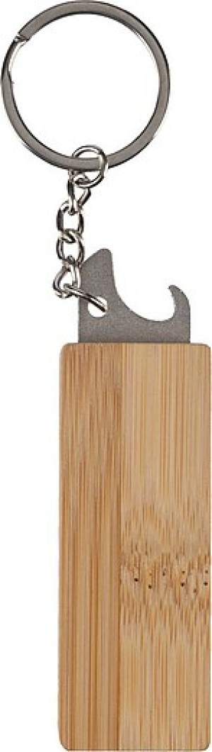 Bamboo keyring - Reklamnepredmety