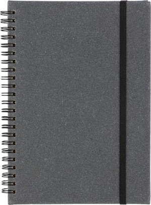 A5 notebook made of recycled leather - Reklamnepredmety