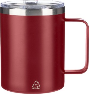 Stainless steel double-walled mug (300 ml) Renate - Reklamnepredmety