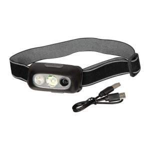La Plata Rechargeable Headlamp, 400 mAh - Reklamnepredmety