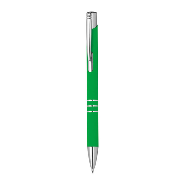 Pen with rubberized surface