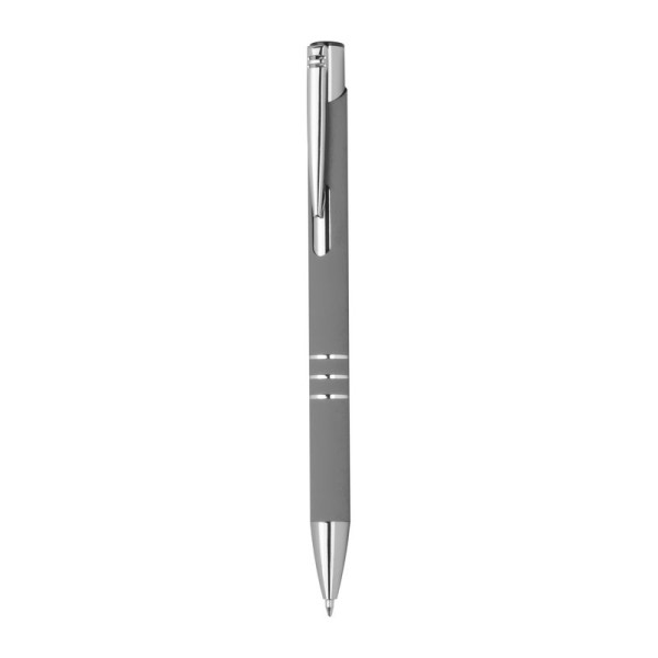 Pen with rubberized surface