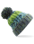 CB486 Corkscrew Pom Pom Beanie - CB486_Electric-Grey - variant Ls 1000038538