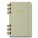 Diár Spiral Moleskine 2024-25 Academic - tvrdé dosky L, mesačný/týždenný, zelený