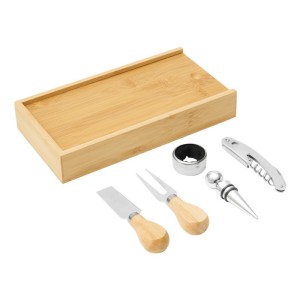 Wine and cheese set BAMBOO WINE - Reklamnepredmety