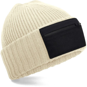 Patch Beanie with Zip - Reklamnepredmety