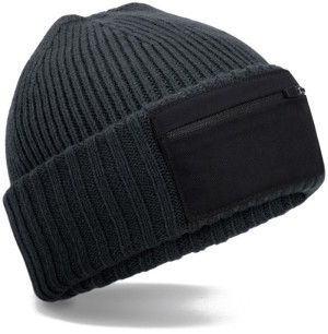 Patch Beanie with Zip - Reklamnepredmety