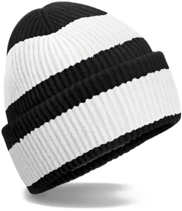 Knitted Hat "Color Block"