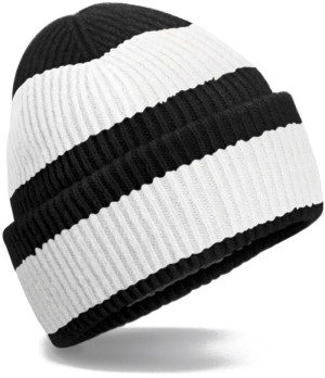 Knitted Hat "Color Block" - Reklamnepredmety