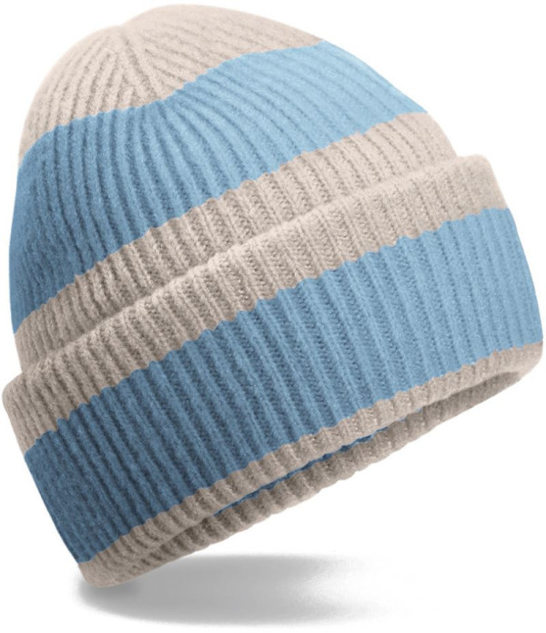 Knitted Hat "Color Block"